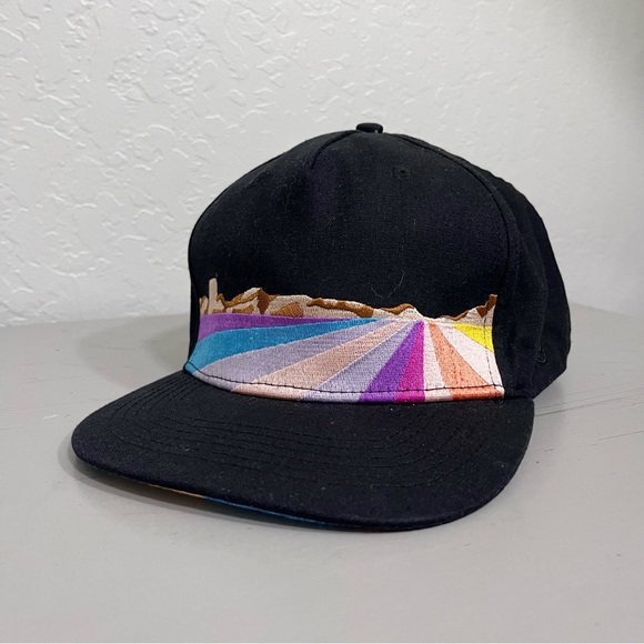 Jerry Garcia Playa Vista Black Fitted Hat Grassroots California 7 5/8 - Picture 1 of 10